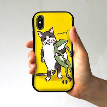 Grip iPhone 手機殼 Nakayoshi黃