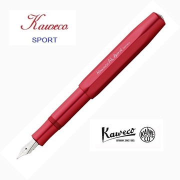 Kaweco AL Sport 鋼筆（Deep Red 深紅款）【領券滿額再折千7/31止】
