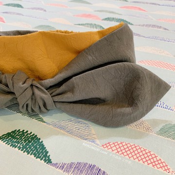 手作森林 品牌原寸紙型-雙層蝴蝶結髮帶 蝴蝶結髮帶