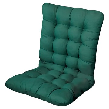 Mega 加厚四季舒適連體坐墊 - 聚酯纖維+PP棉  45 x 85cm  藍綠色