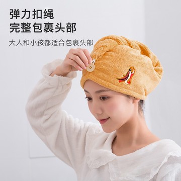 干發帽超強吸水速干巾 2021新款女擦頭發的毛巾 洗頭包頭浴帽神器