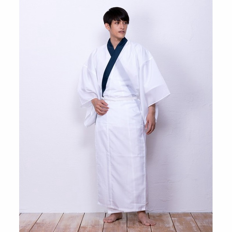 Kyoetsu Honten メンズ夏用絽長襦袢 Men 水着 着物 浴衣 和装小物 通販 Lineポイント最大get Lineショッピング