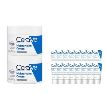 CeraVe 長效潤澤修護霜340g 2入組 加量組