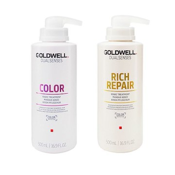 GOLDWELL 歌薇~光感／水感 60秒髮膜(500ml) 款式可選
