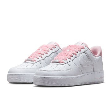 W Nike Air Force 1 '07 Vintage 白粉緞帶 絲絨鞋帶 少女感 復古 女鞋 HV4403-60
