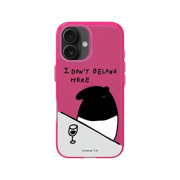 iPhone 16 Clear 粉漾桃 - 馬來貘 Laimo - 孤芳自賞