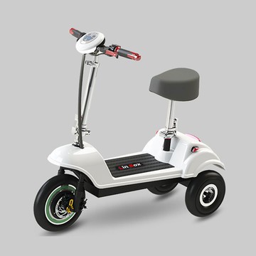 電動機車 電動代步車 家用機車 小型機車 迷你電動三輪車三輪成人女性折疊買菜小型電瓶車接送孩子代步車MM41公司貨