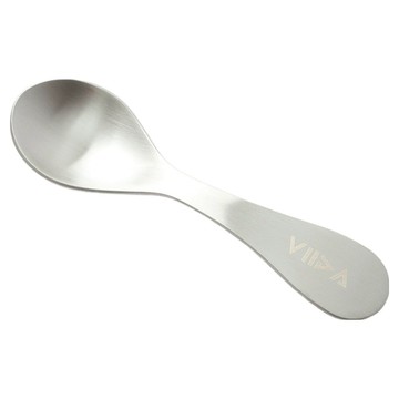 VIIDA Souffle 抗菌不鏽鋼兒童匙 (XS) 304L 2歲以上兒童適用  金屬色  兒童湯匙  1組