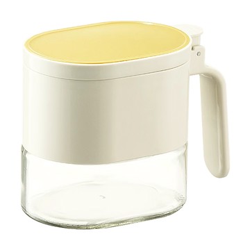 Couselect 家用磁吸勺調料盒 奶白色  1個  900ml