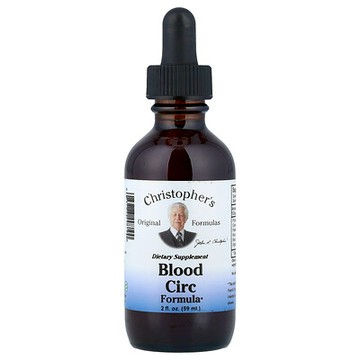 Christopher's Original Formulas, 血液迴圈支援配方，2 液量盎司（59 毫升）
