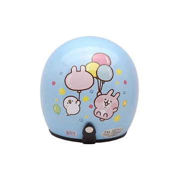 EVO 安全帽 CA-310M 卡娜氣球 藍色 半罩 半拆洗 卡通圖案 正版授權