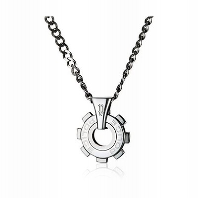 ポリス ネックレス メンズ ペンダント Reactor ギアモチーフ シルバー pss01 通販 Lineポイント最大get Lineショッピング
