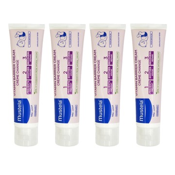 mustela 慕之恬廊 - 維他命護膚寶寶護臀隔離霜100ml(效期2026/08)*4