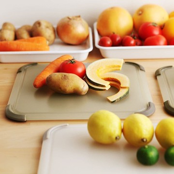 【日本RISULIBERALISTA】抗菌雙面砧板(方形)