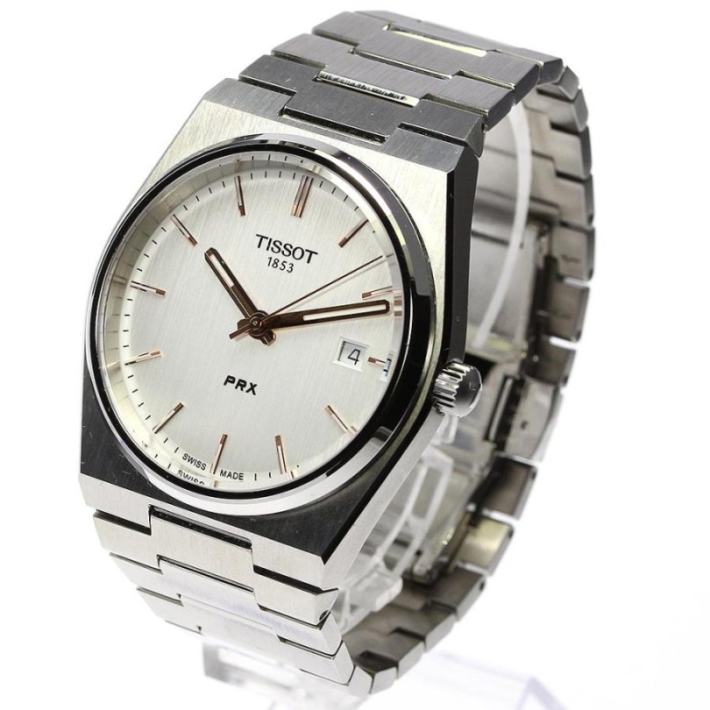 ☆美品☆箱付き【TISSOT】ティソ PRX デイト T137410A クォーツ メンズ