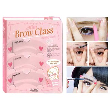 【完美眉型專用】畫眉輔助卡/修眉卡/彩妝工具(三入) [46276] ◇美容美髮美甲美睫新秘專業材料◇