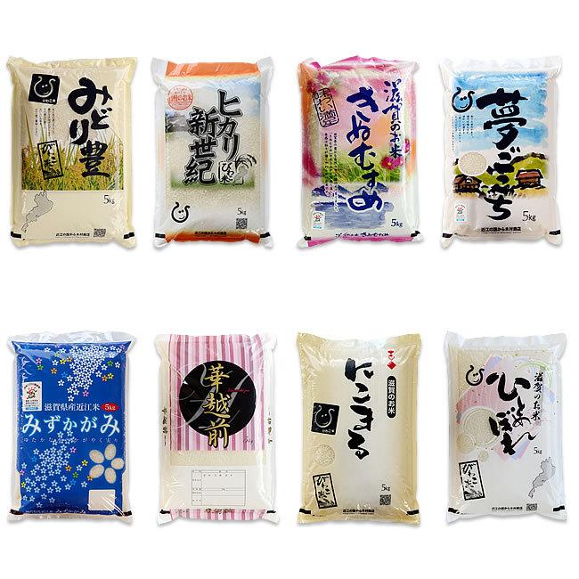 新米 福袋米 白米 玄米 10kg 令和5年 滋賀県産 米 お米 送料無料 1品種でのお届けとなります 80
