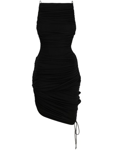 Christopher Esber - Illusioned draped minidress - women - Viscose - 8 - Black