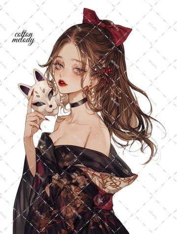 原創貼紙 no.7336 人物貼紙 原創貼紙 人物貼紙 女孩貼紙 原創人物貼紙