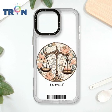 TRON iPhone 16 Pro Max 浮世繪星座 防摔太空載具殼 透白 軟硬 手機殼