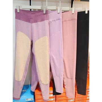 兄華女士溫泉蠶絲羊絨中厚保暖褲