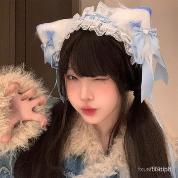 🔥 桃園有貨🔥【8598人收藏】洛麗塔cosplay貓耳朵髮箍lolita貓娘獸耳髮帶KC頭飾髮夾髮飾髮帶 GA4