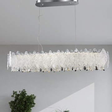 LED三色變光水晶吊燈 F06-37-3003-1