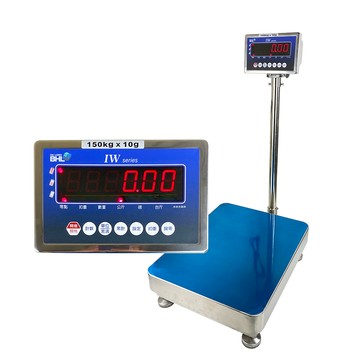 BHL 【 電子秤】不鏽鋼防水電子秤 高精度大型計重電子台秤 IWL-300K