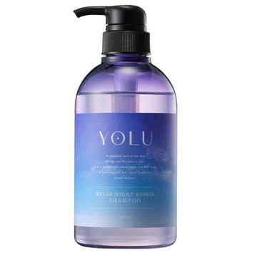 【限量價】YOLU夜間美容洗髮精瓶放鬆夜間修護475ml