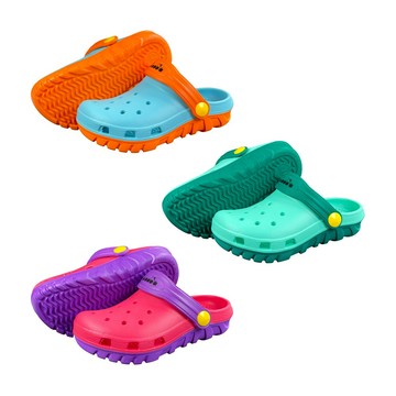 DIADORA迪亞多那 MIT兒童運動拖鞋 台灣製 童鞋 拖涼鞋 休閒 戶外 兩穿式 散熱 透氣 輕量 止滑 藍 綠 桃