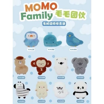 毛毛團夥 動物毛絨冰箱貼 冰箱貼 動物 盲盒 盒玩 一中盒 【預購】