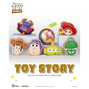 【野獸國】玩具總動員 麻糬餅乾系列 盲盒套組 (6入)｜MEA-093