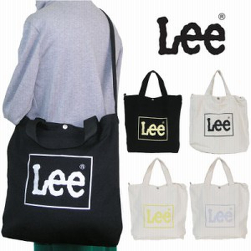 Lee トートバッグ ショルダーバッグ 2WAY