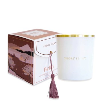 澳洲Short Story Bella草莓荷花 香氛蠟燭280g