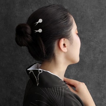 KANZASHI 簪 【koiki Petit Series / Tama-Silver】