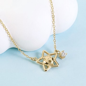 【STORY故事銀飾】Minna No Tabo&Me系列-大寶誕生石純銀項鍊