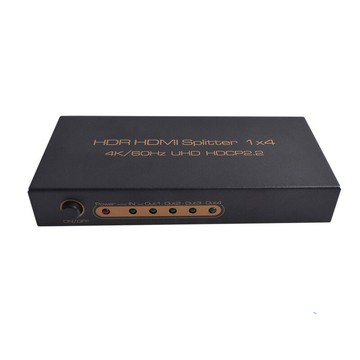 [5大陸直寄] AIS 艾森 超高清HDMI分配器1X4 HDMI分配器一進四出 4Port HDMI分配器 HDSP0009M1