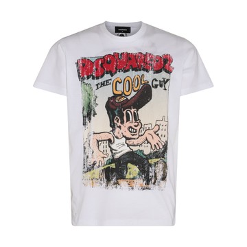 Dsquared2 - White Cotton T-shirt
