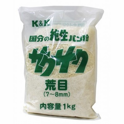 K&K　純生パン粉サクサク(白・荒目)　1kg