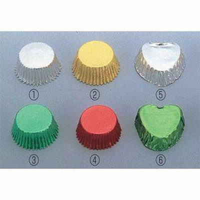 【チョコカップ［2，000枚入］ ［1］9009 ENDO 丸［銀］ ENDO 厨房器具 製菓道具 おしゃれ 飲食店】 【バレンタイン 手作り】