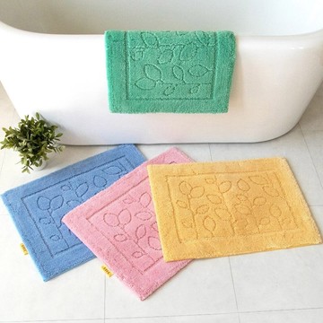 日本OKA 乾度良好 FINE 銀離子抗菌防臭浴室地墊-45x60cm