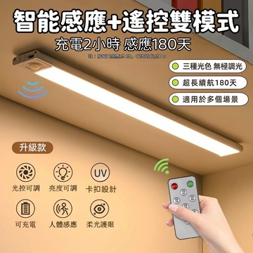 💖保固3年💖 超薄人體感應燈 LED燈 亮度調節 感應燈 三色燈光 無極變光 衣櫃燈 櫥櫃燈 氛圍燈 小夜燈 紅外線感應