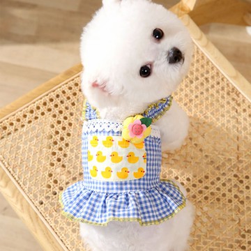 公主寵物吊帶裙子狗狗衣服夏季薄款貓咪泰迪比熊法斗小型幼犬春秋