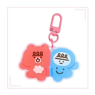 喂喂與毛毛熊吊飾