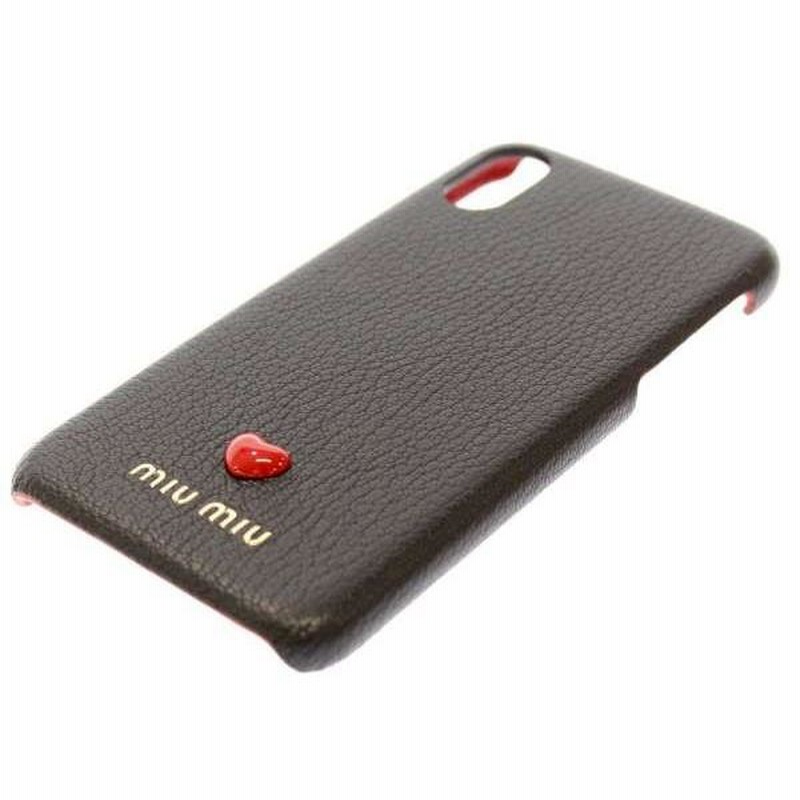 MIU MIU - ❣️miumiu❣️ 割引❣️IPHONE X、XS カバー ミュウミュウ Miu Miu MiuMiu ミュウミュウ iPhone X/XS 携帯