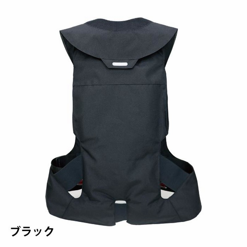 美品＞M～2XLサイズ hit-air 乗馬 エアバッグベスト 黒（エアバッグ 
