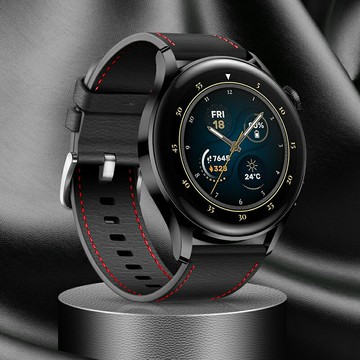 優購生活~炫戴【順豐速運】適用榮耀手表GS3表帶榮耀手表gs3皮質腕帶智能運動版替換帶商務通用配件鋼化膜新款956錶帶 皮帶 尼龍帶 硅膠錶帶 佳明 錶扣拆裝工具 現貨