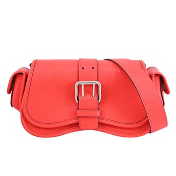 COACH CU514 Coachtopia 雙口袋波浪造型斜背包/工裝包.紅