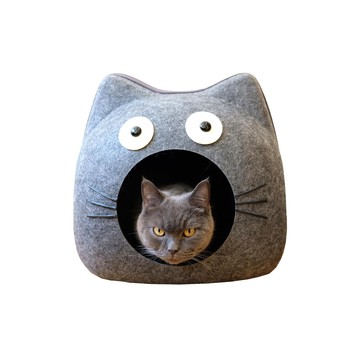 [Pets Family]毛氈貓型寵物床