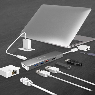 USB-C Gen2超高速多功能擴充集線器 - JCD375